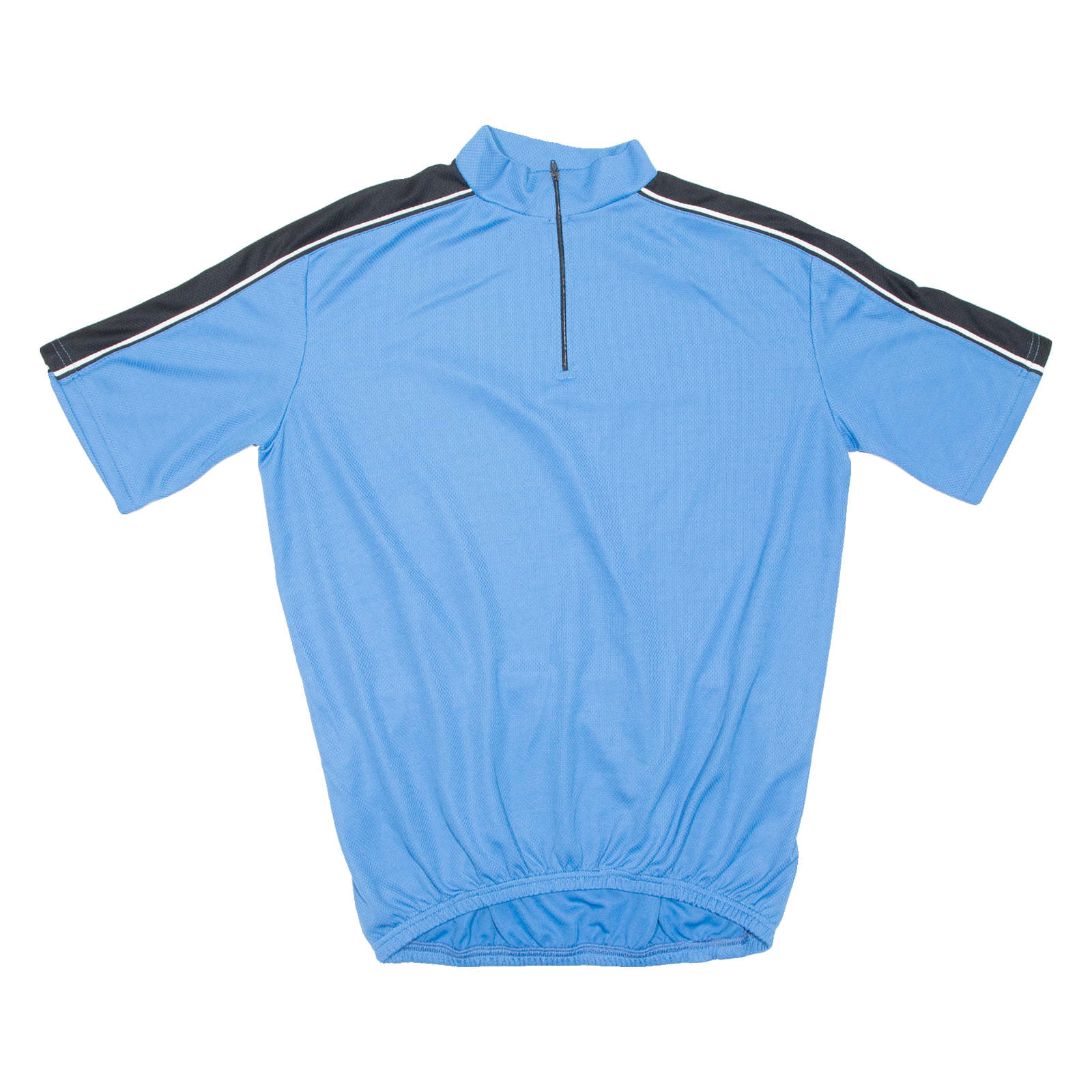 Cycling Mens Jersey Blue 1/2 Zip L Refurbished - N/A refurbished available on Cerqular