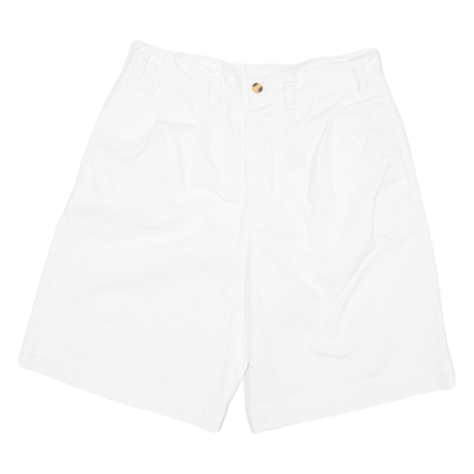 RITCHIE Womens Chino Shorts White M W30 Refurbished - N/A refurbished available on Cerqular