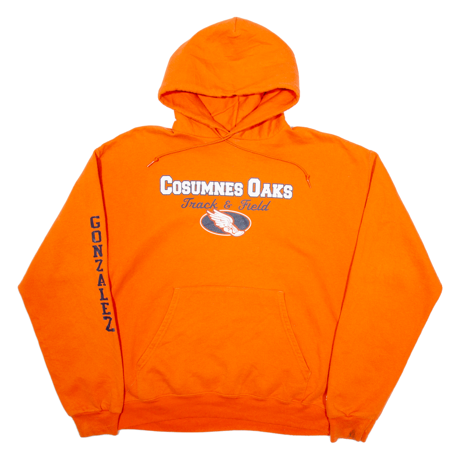 CHAMPION Cosumnes Oaks Mens Orange Hoodie USA L Refurbished - N/A refurbished available on Cerqular
