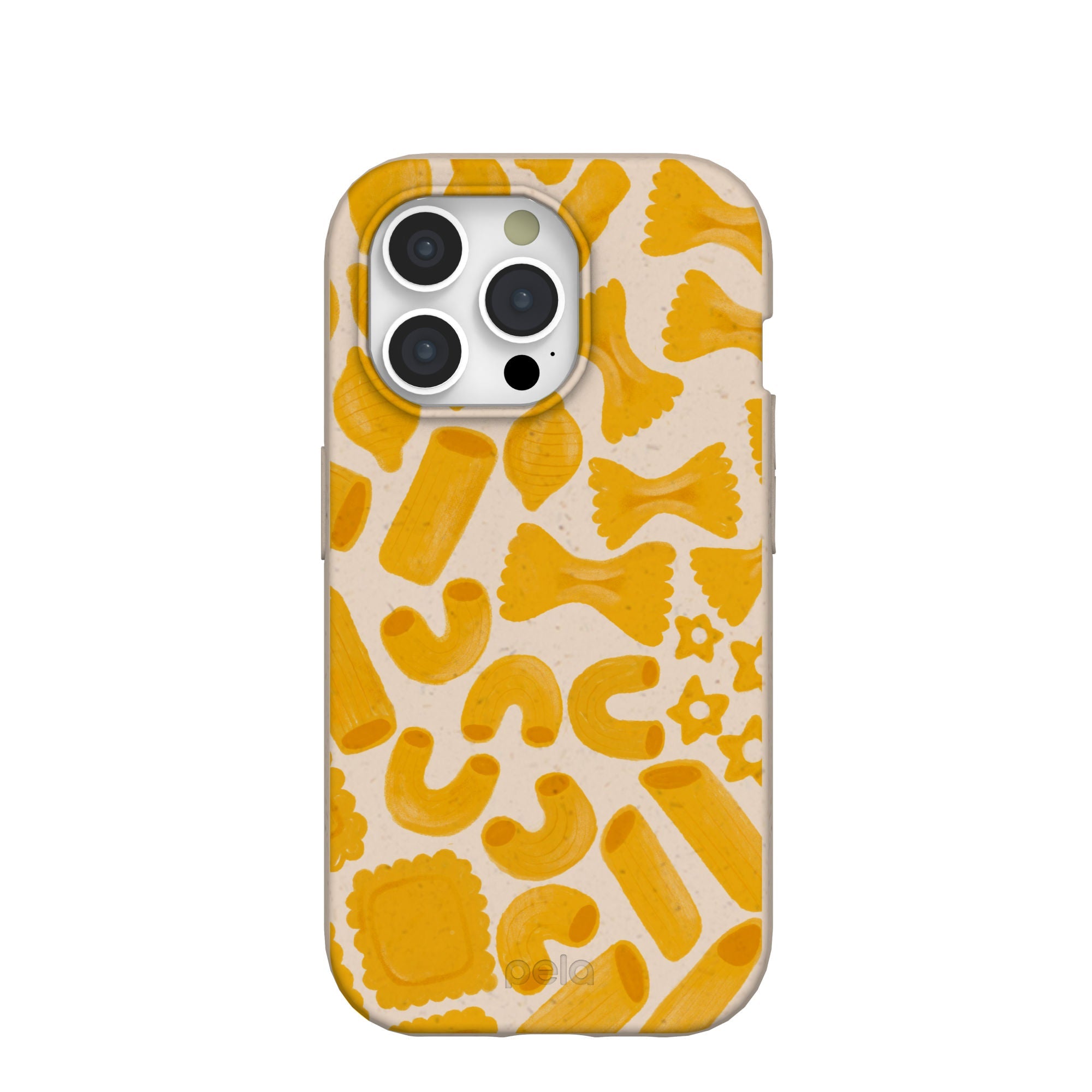Seashell Noodle Fiesta iPhone 15 Pro Case Refurbished - Pela Case refurbished available on Cerqular