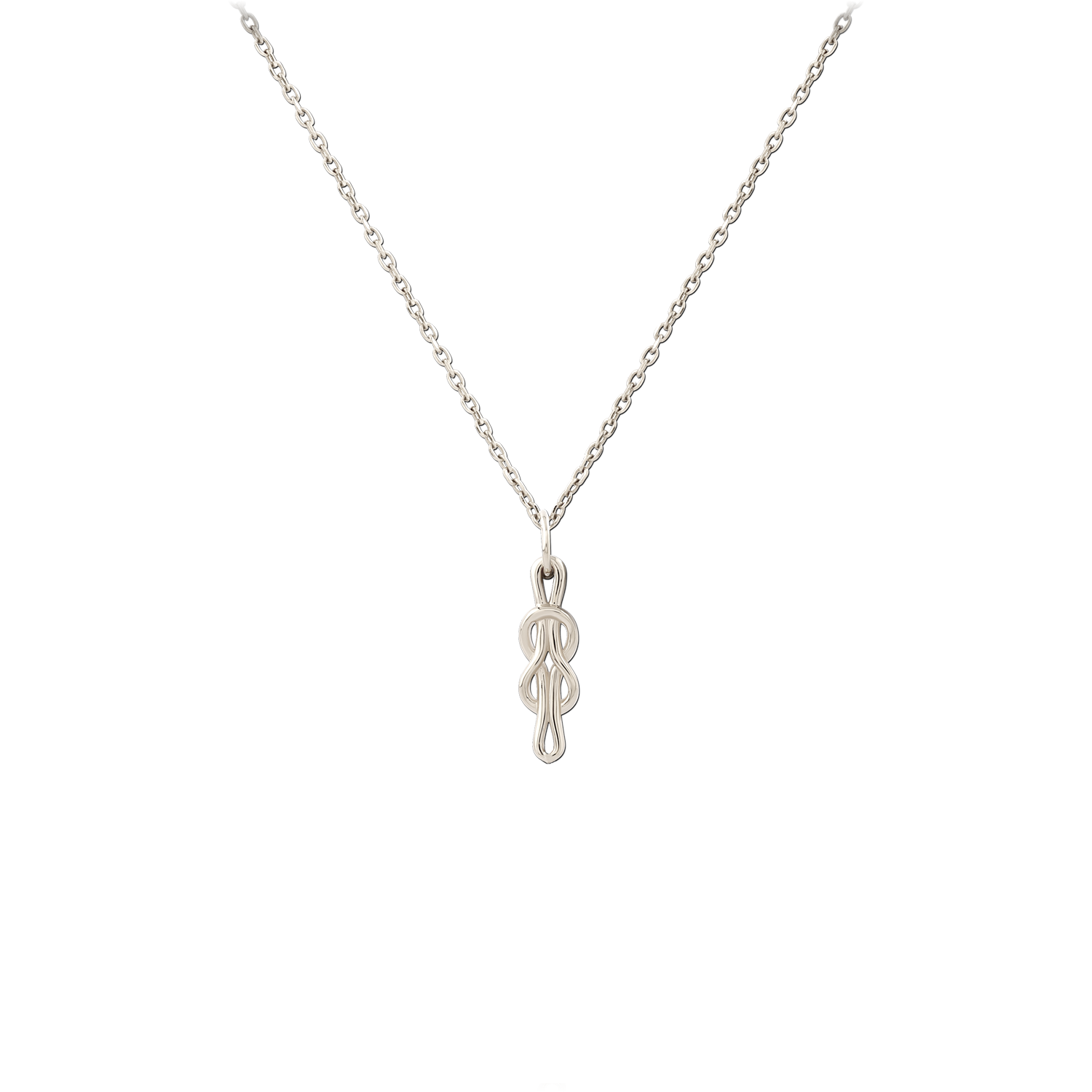 Hecate Necklace Silver | Size: 1 inch charm + 18 inch chain Refurbished - N/A (There is no well-known brand by the name "A refurbished available on Cerqular