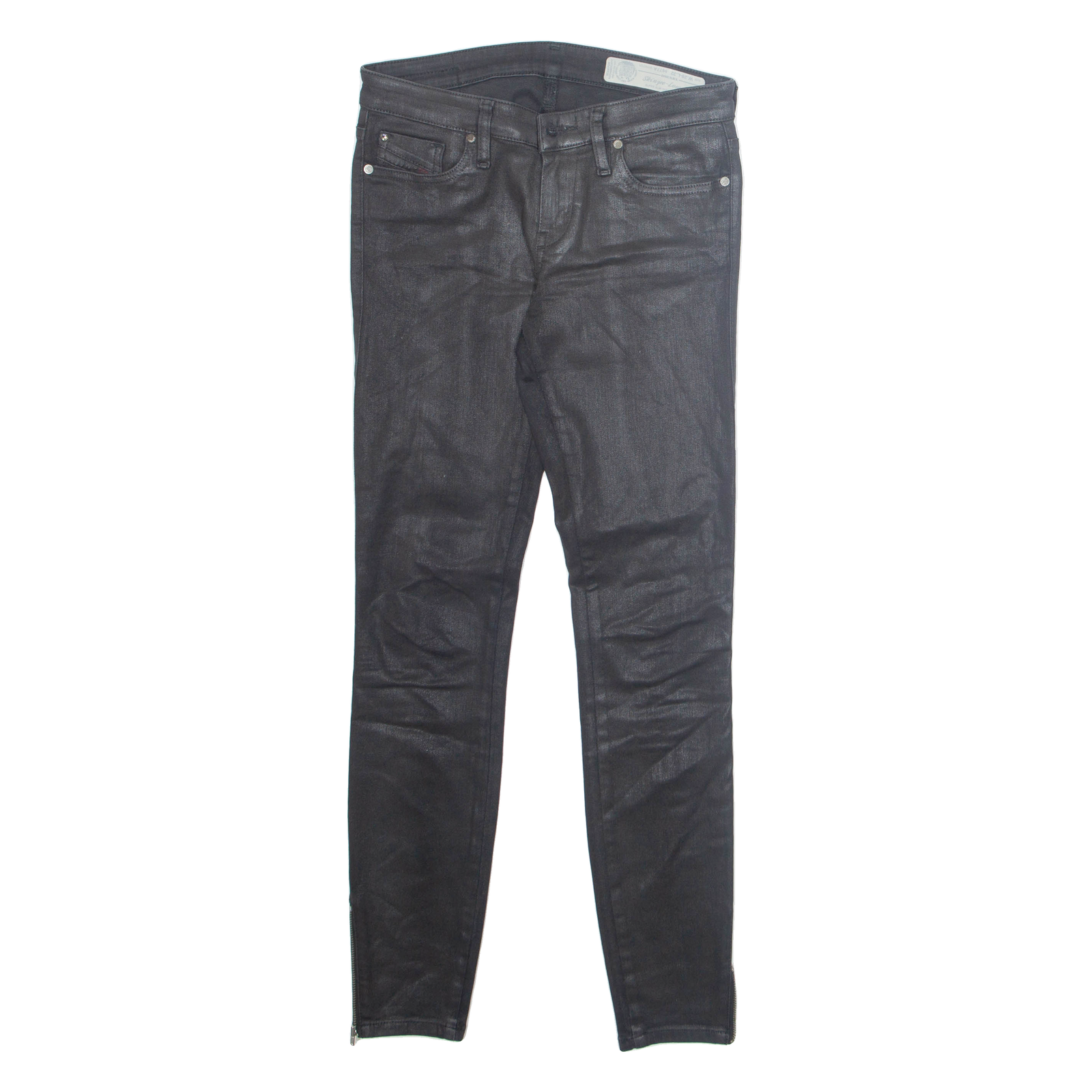 DIESEL Womens Trousers Black Slim Skinny W26 L28 Refurbished - N/A refurbished available on Cerqular