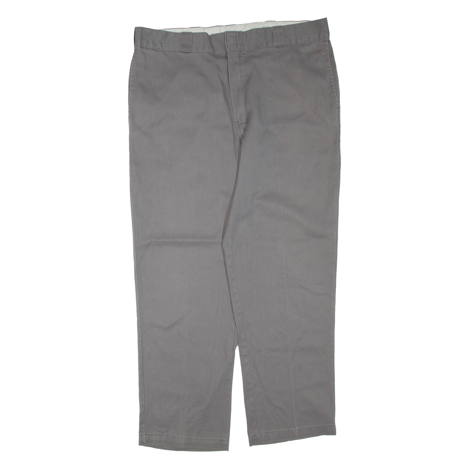 DICKIES Mens Trousers Grey Regular Tapered W40 L32 Refurbished - N/A refurbished available on Cerqular