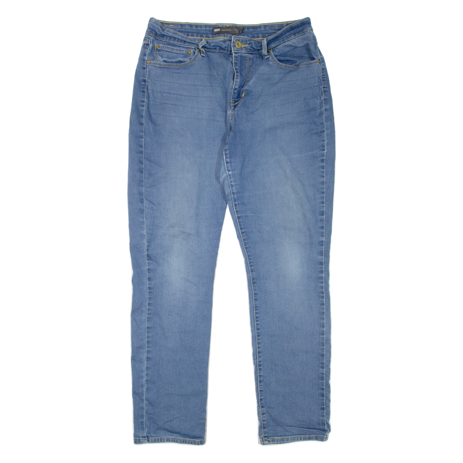 LEVI'S Mid Rise Womens Jeans Blue Slim Straight Stone Wash W29 L32 Refurbished - N/A refurbished available on Cerqular