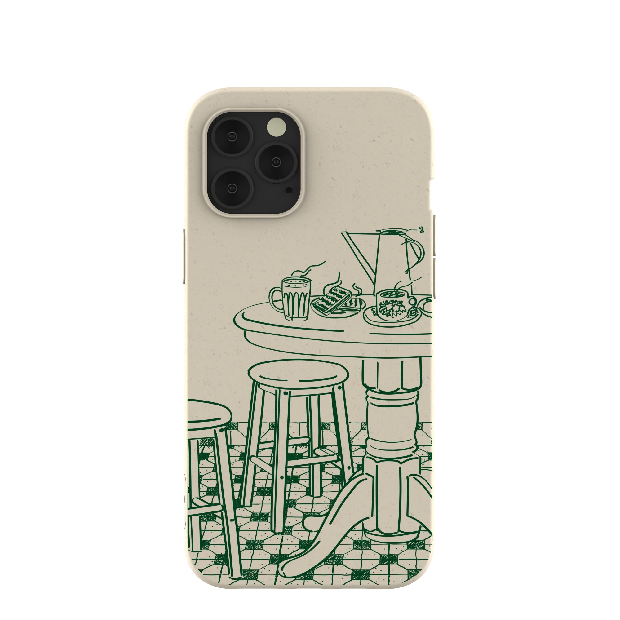 London Fog Brunch iPhone 12 Pro Max Case Refurbished - Pela Case refurbished available on Cerqular