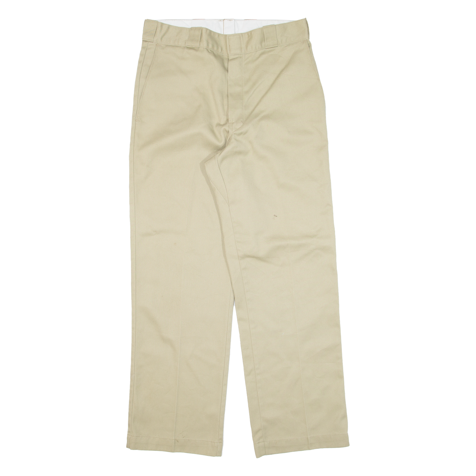 DICKIES Workwear Mens Trousers Beige Regular Straight W32 L30 Refurbished - N/A refurbished available on Cerqular