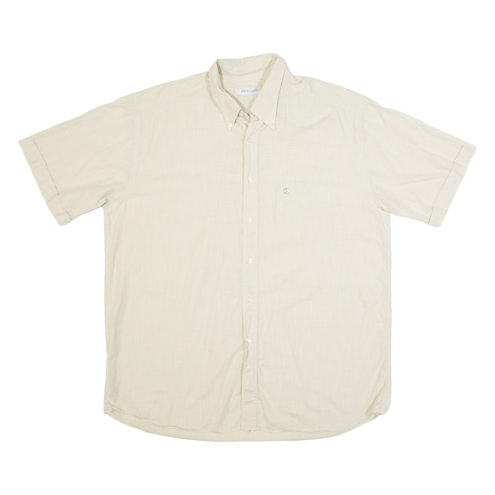 Buy PIERRE CARDIN Mens Plain Shirt Beige 90s XL Refurbished - $28.59 PIERRE CARDIN Mens Plain Shirt Beige 90s XL Refurbished - N/A refurbished available on Cerqular
