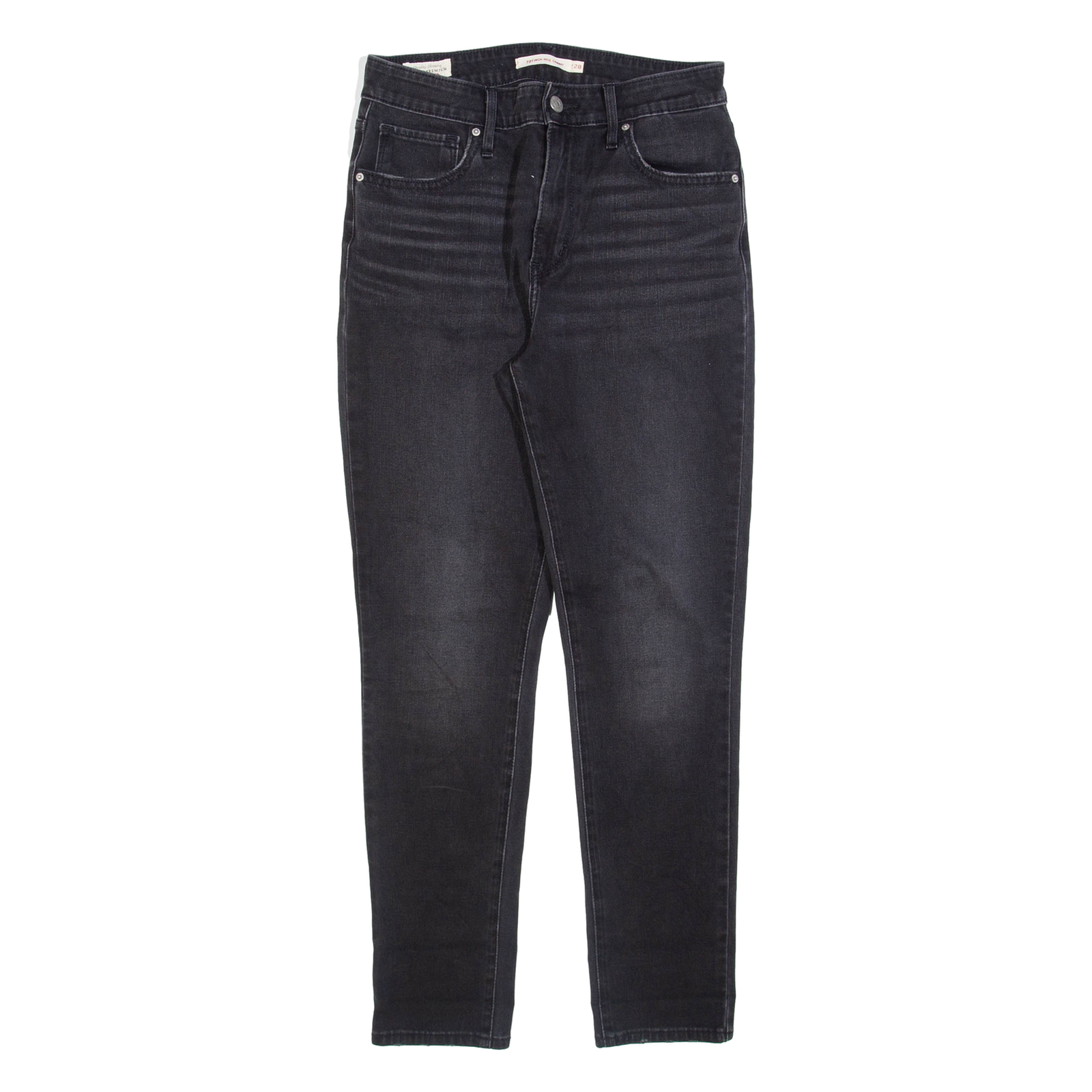 LEVI'S Big E 721 Womens Jeans Grey Slim Skinny Stone Wash W28 L27 Refurbished - N/A refurbished available on Cerqular
