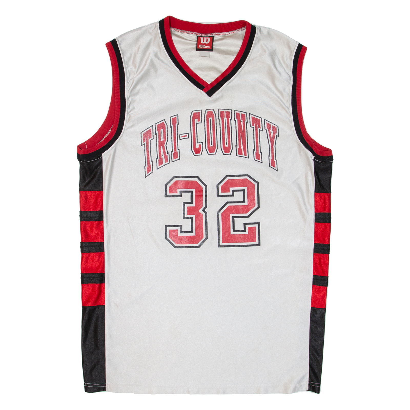 WILSON Tri-County Mens Jersey White Sleeveless USA V-Neck 2XL Refurbished - N/A refurbished available on Cerqular