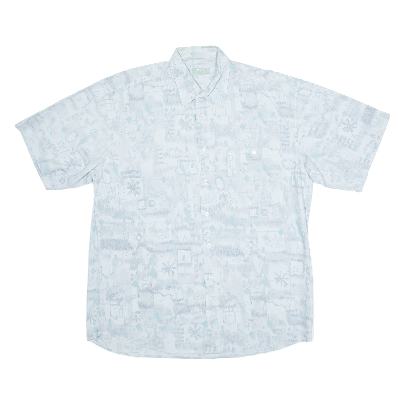 Buy LETS GO Mens Shirt Blue Geometric L Refurbished - $18.19 LETS GO Mens Shirt Blue Geometric L Refurbished - N/A refurbished available on Cerqular