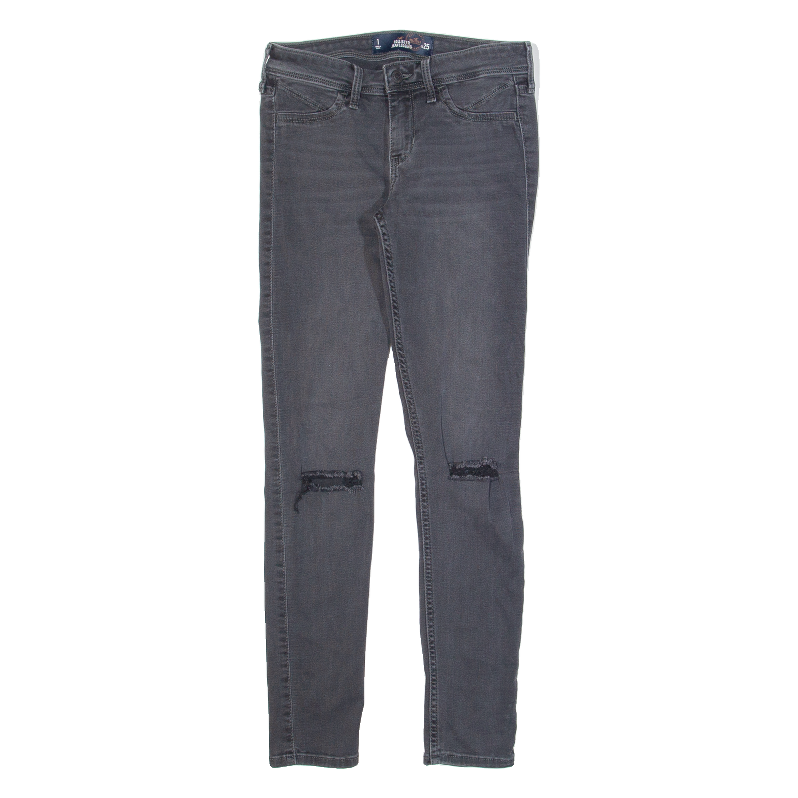 Buy HOLLISTER Distressed Womens Jeans Grey Slim Skinny Stone Wash W25 L27 Refurbished - $36.39 HOLLISTER Distressed Womens Jeans Grey Slim Skinny Stone Wash W25 L27 Refurbished - N/A refurbished available on Cerqular