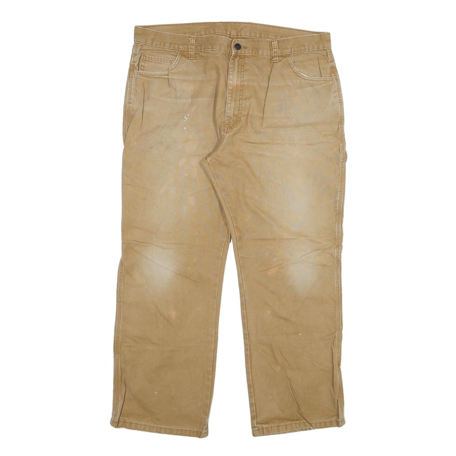 Buy DICKIES Mens Cotton Blend Beige Regular Fit Trousers W38 L30 Workwear Zip Refurbished - $37.69 DICKIES Mens Cotton Blend Beige Regular Fit Trousers W38 L30 Workwear Zip Refurbished - N/A refurbished available on Cerqular