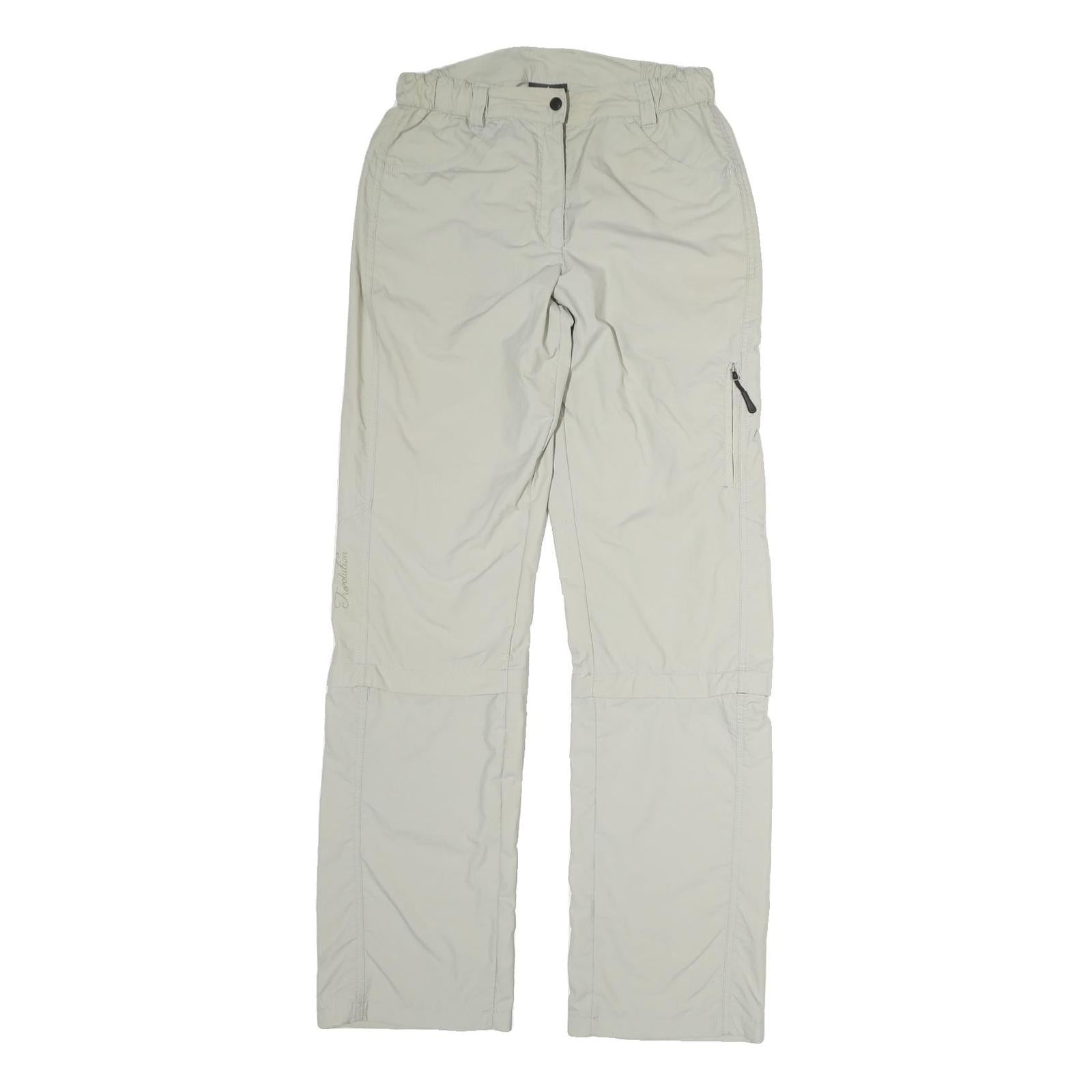 TREVOLUTION Mens Cotton Blend Regular Beige Trousers W28 L31 Zip Pocket Casual Refurbished - N/A refurbished available on Cerqular