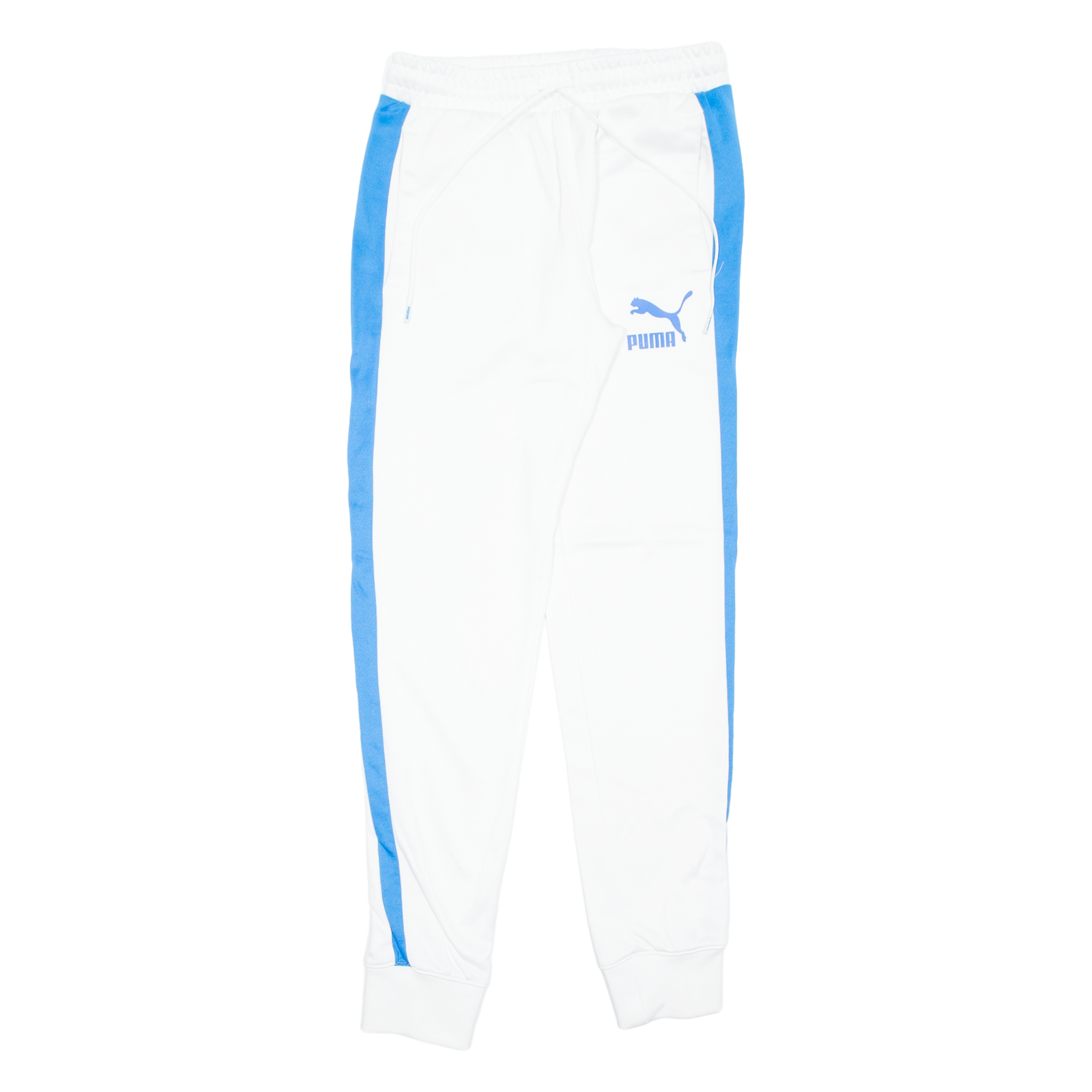 PUMA Womens Track Pants White Tapered S W26 L30 Refurbished - N/A refurbished available on Cerqular