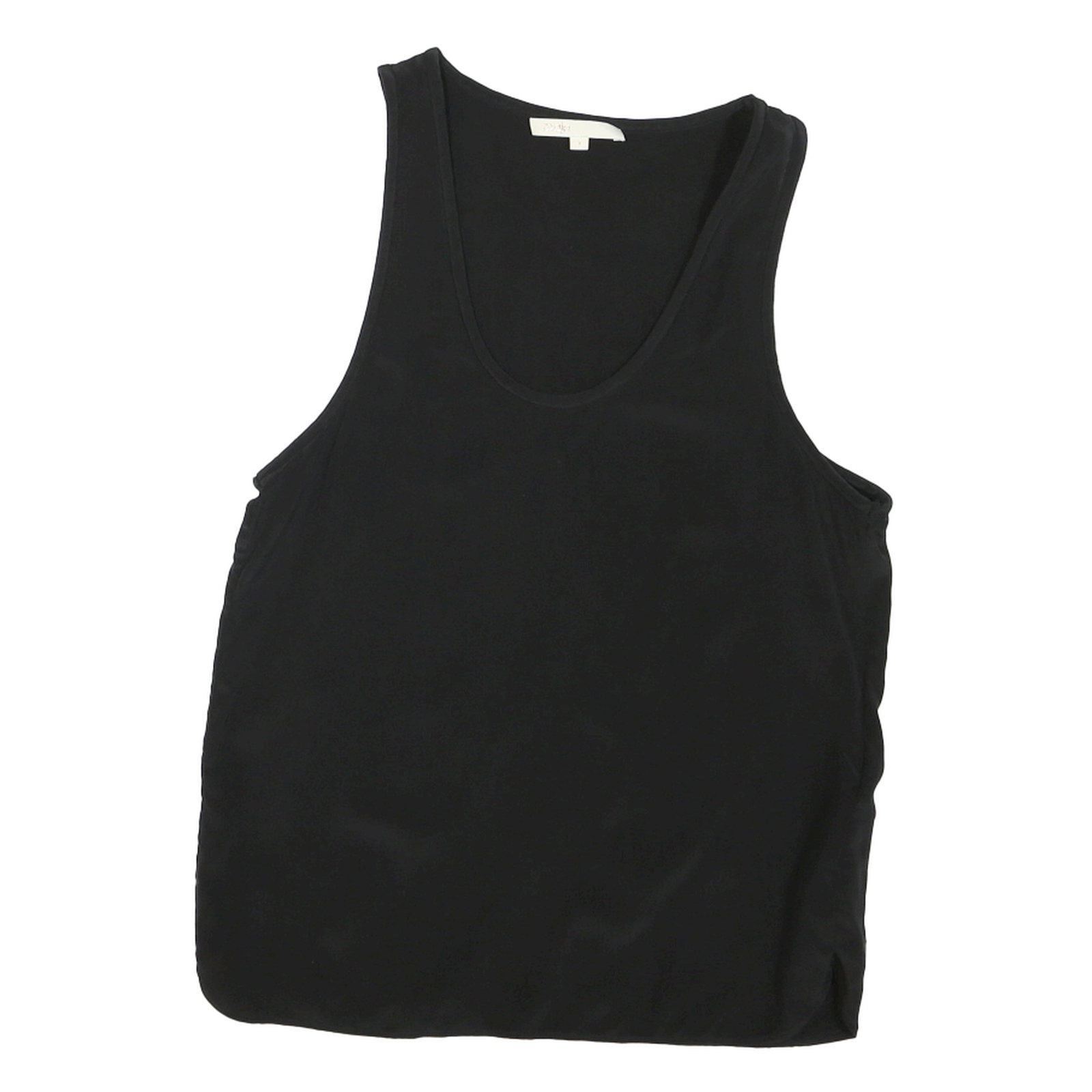 MAJE Womens Black Basic Sleeveless Round Neck Top S Lightweight Summer Refurbished - N/A refurbished available on Cerqular
