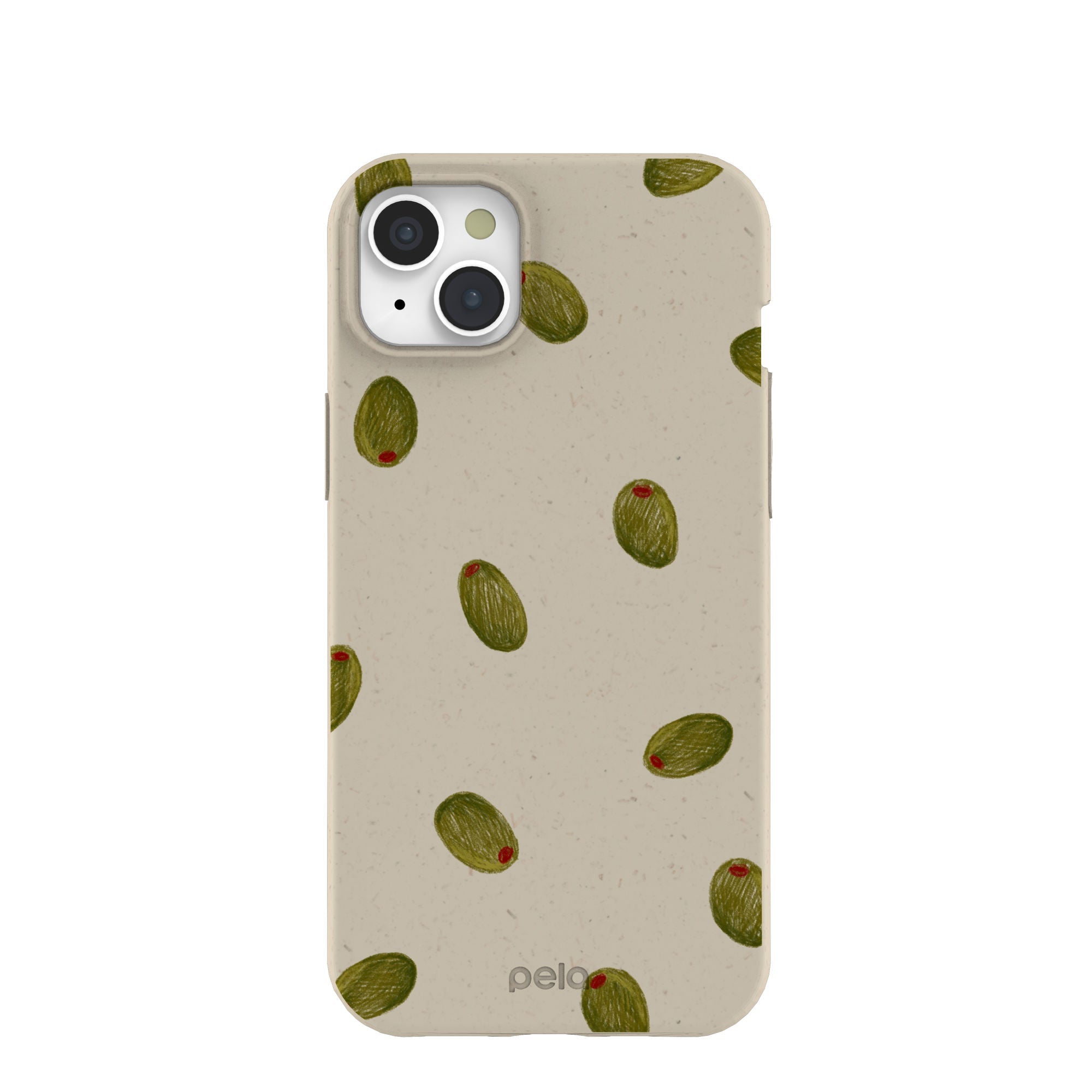 London Fog Olive Party iPhone 15 Plus Case Refurbished - Pela Case refurbished available on Cerqular