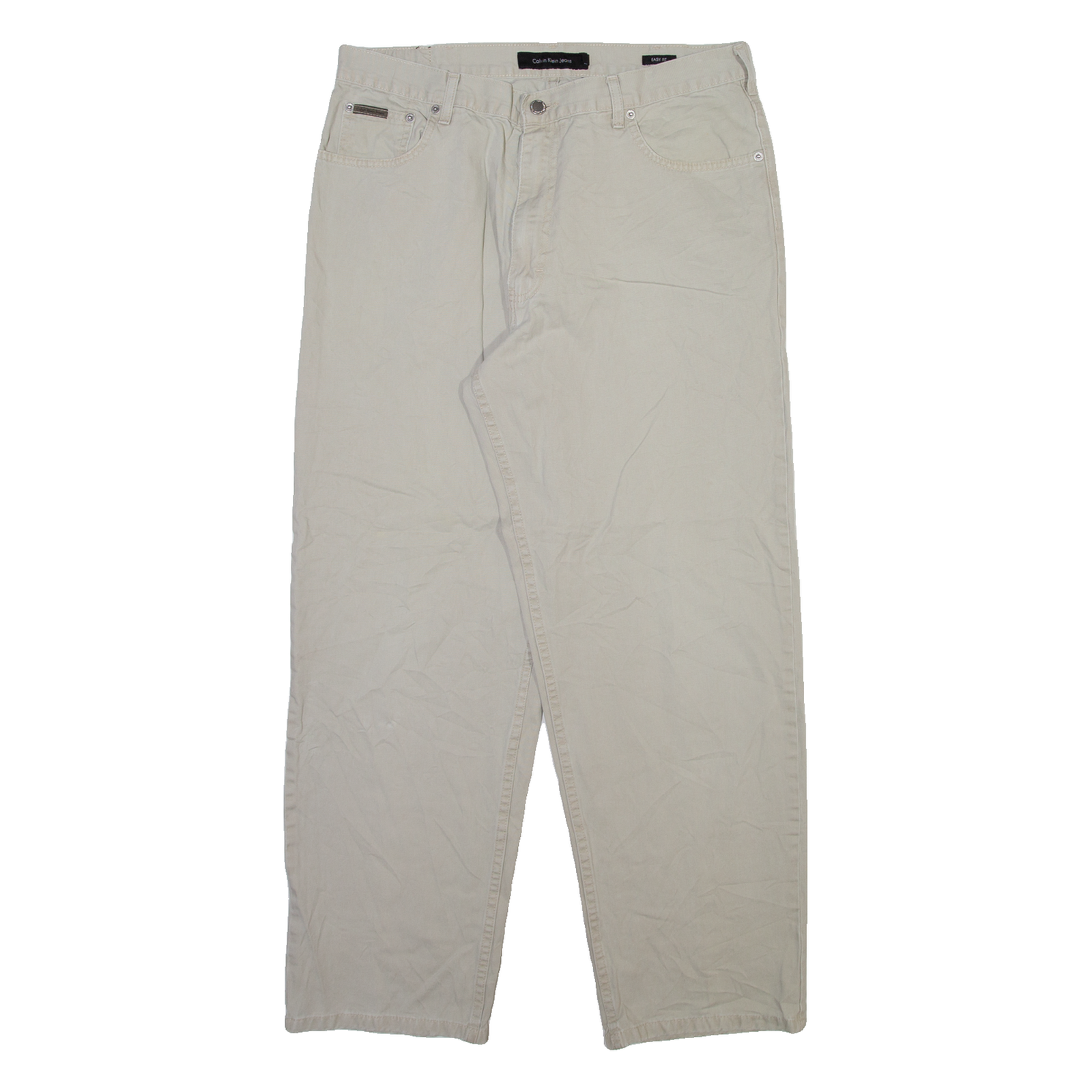 Buy CALVIN KLEIN JEANS Mens Jeans Beige Relaxed Straight W32 L28 Refurbished - $25.99 CALVIN KLEIN JEANS Mens Jeans Beige Relaxed Straight W32 L28 Refurbished - N/A refurbished available on Cerqular