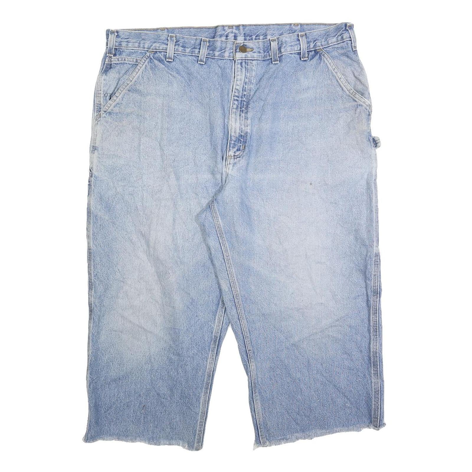 Buy CARHARTT Mens Relaxed Blue Denim Light W44 L23 Workwear Zip Shorts Refurbished - $53.29 CARHARTT Mens Relaxed Blue Denim Light W44 L23 Workwear Zip Shorts Refurbished - N/A refurbished available on Cerqular