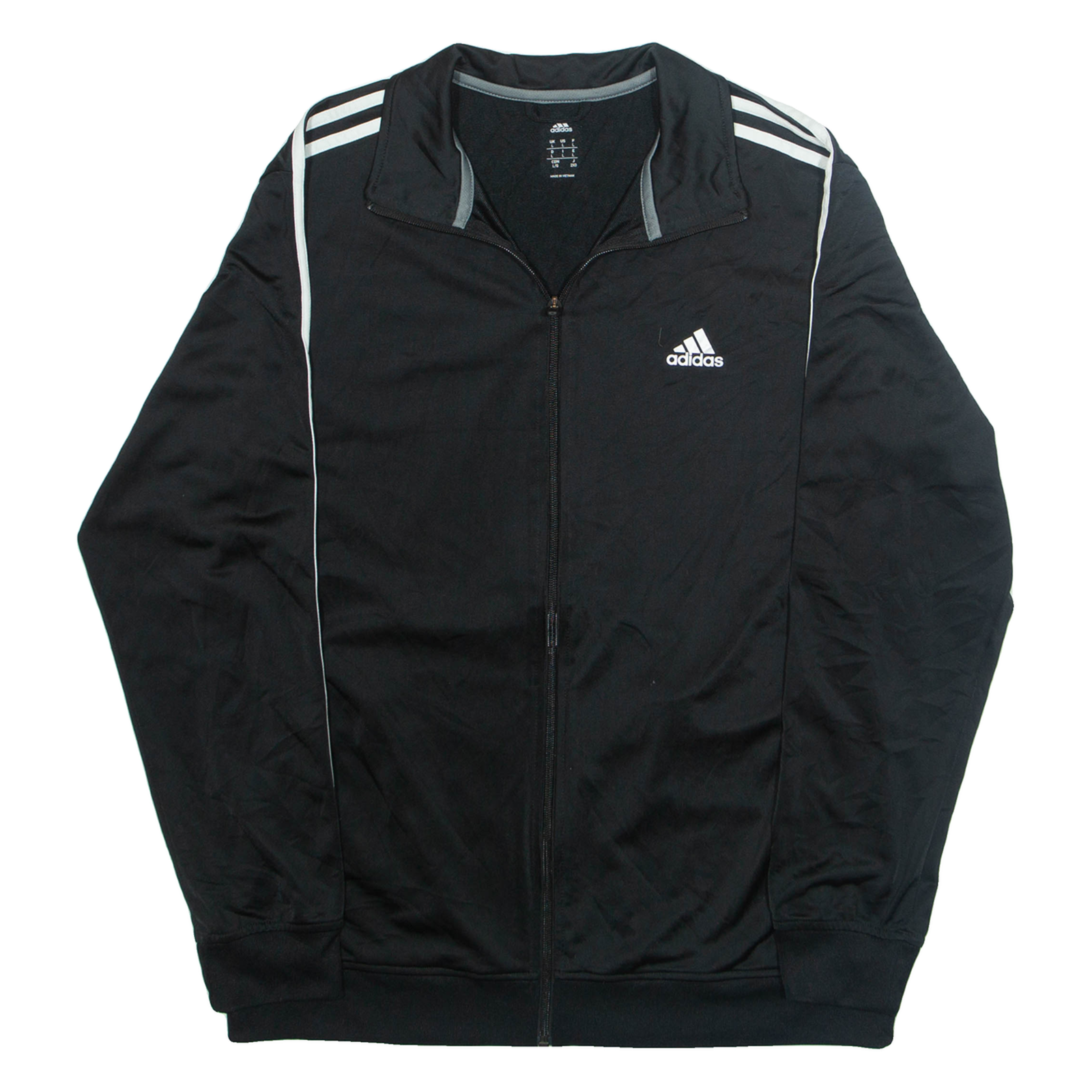 ADIDAS Mens Track Jacket Black L Refurbished - N/A refurbished available on Cerqular