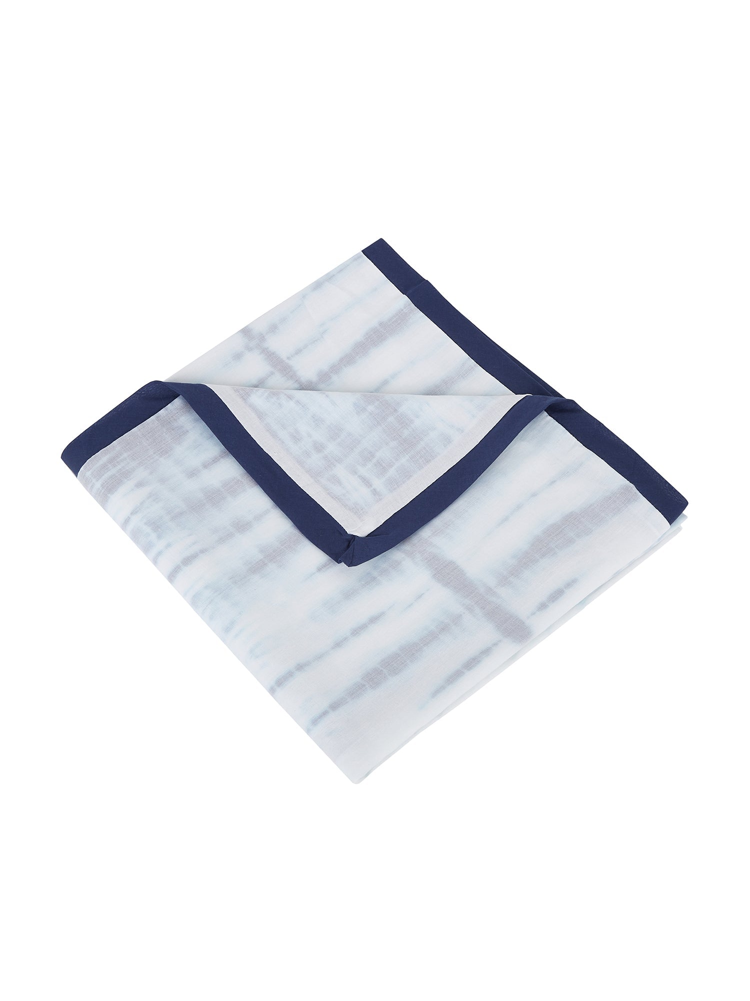 Kyoto Blue Cotton Dohar | Material: Natural Indian Cotton Refurbished - Malabar Baby refurbished available on Cerqular