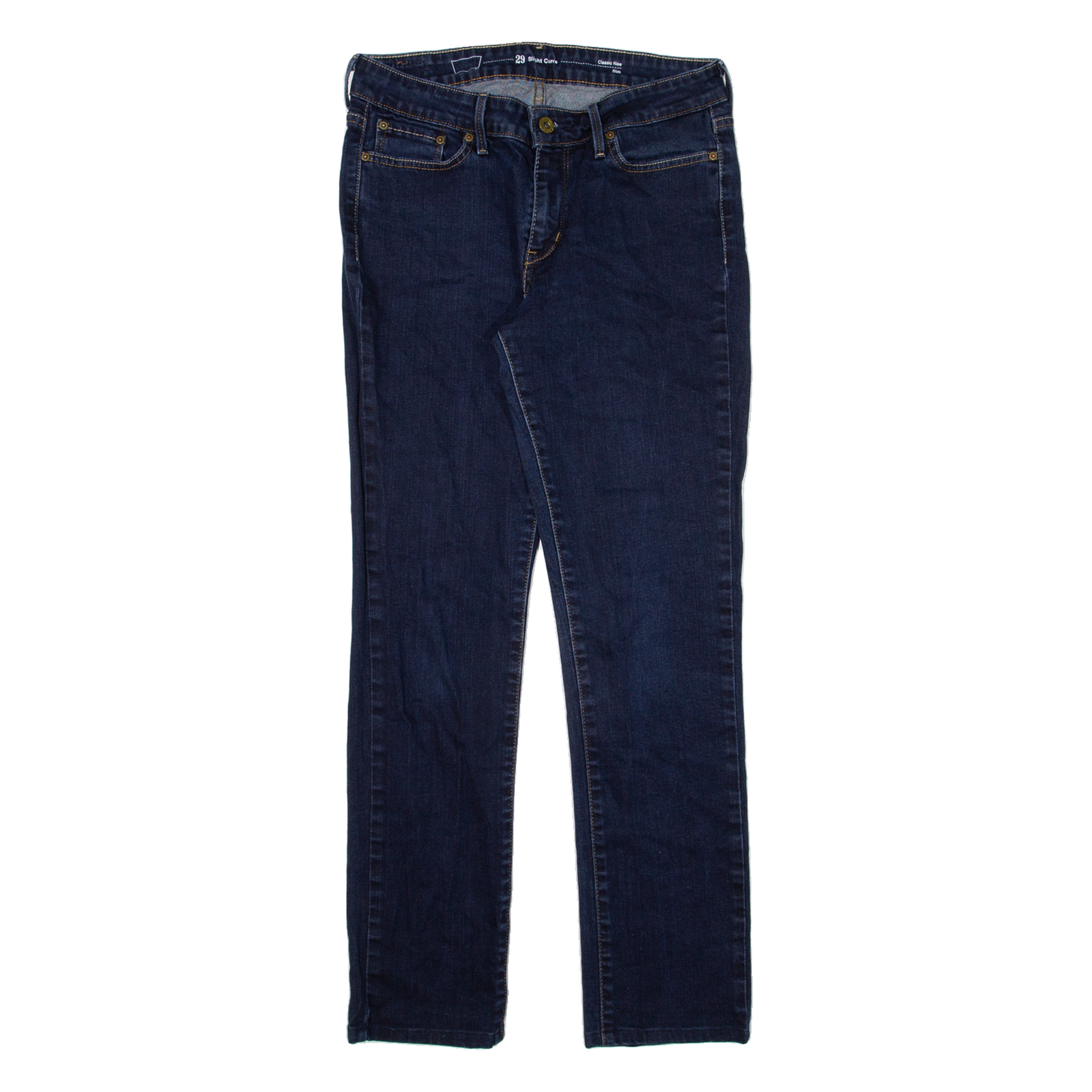 LEVI'S Classic Rise Womens Jeans Blue Slim Straight W29 L27 Refurbished - N/A refurbished available on Cerqular
