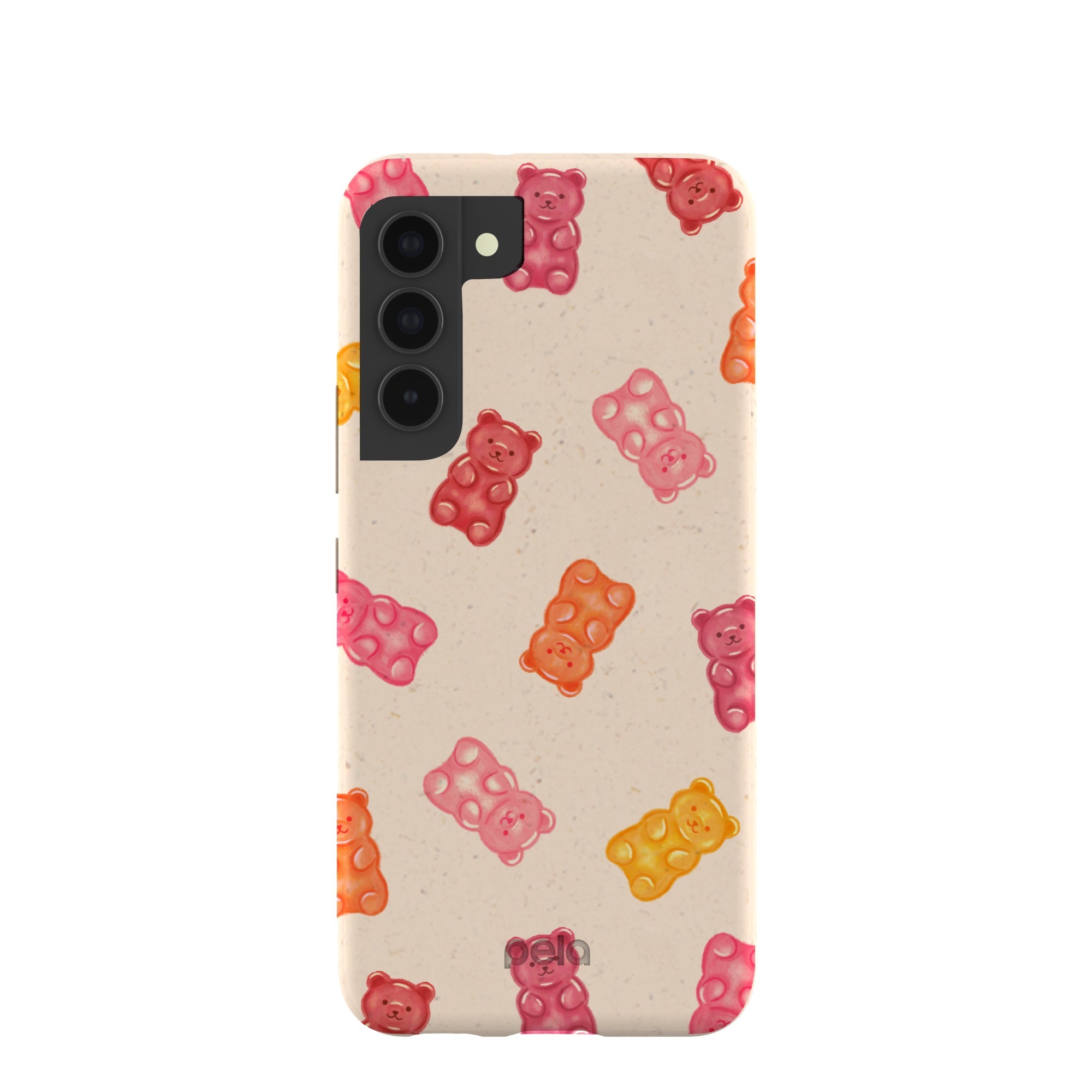 Seashell Gummy Bears Samsung Galaxy S22 Case Refurbished - Pela Case refurbished available on Cerqular