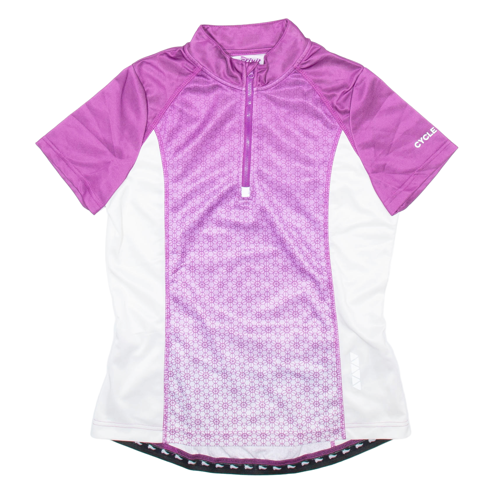 CRIVIT Cycling Womens Jersey Purple 1/4 Zip M Refurbished - N/A refurbished available on Cerqular