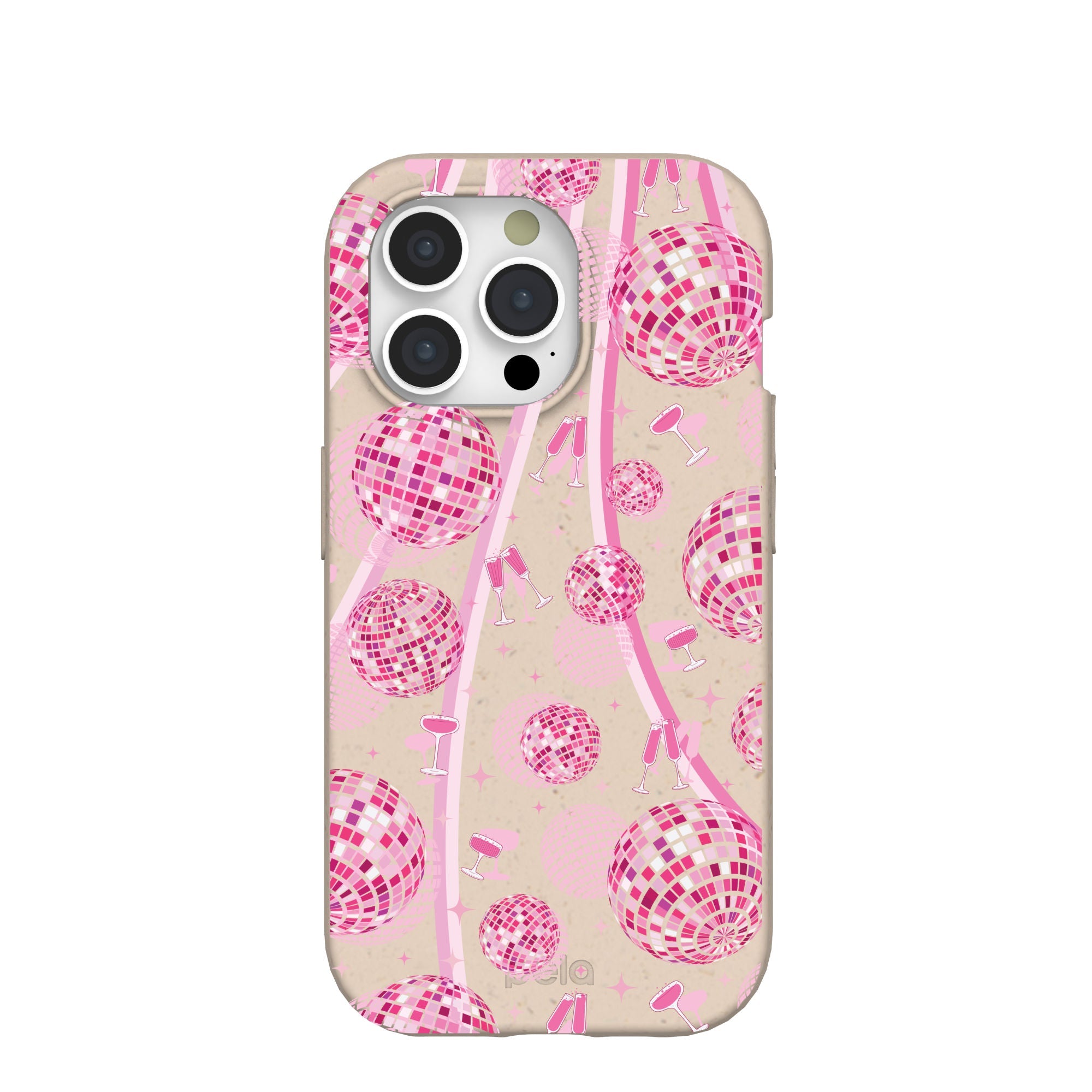 Seashell Dancing Lights iPhone 15 Pro Case Refurbished - Pela Case refurbished available on Cerqular