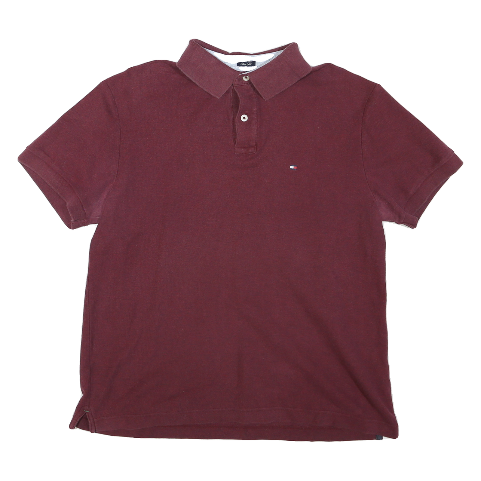 Buy TOMMY HILFIGER Mens Maroon Short Sleeve Plain Polo Shirt L Cotton Blend Classic Refurbished - $32.49 TOMMY HILFIGER Mens Maroon Short Sleeve Plain Polo Shirt L Cotton Blend Classic Refurbished - N/A refurbished available on Cerqular