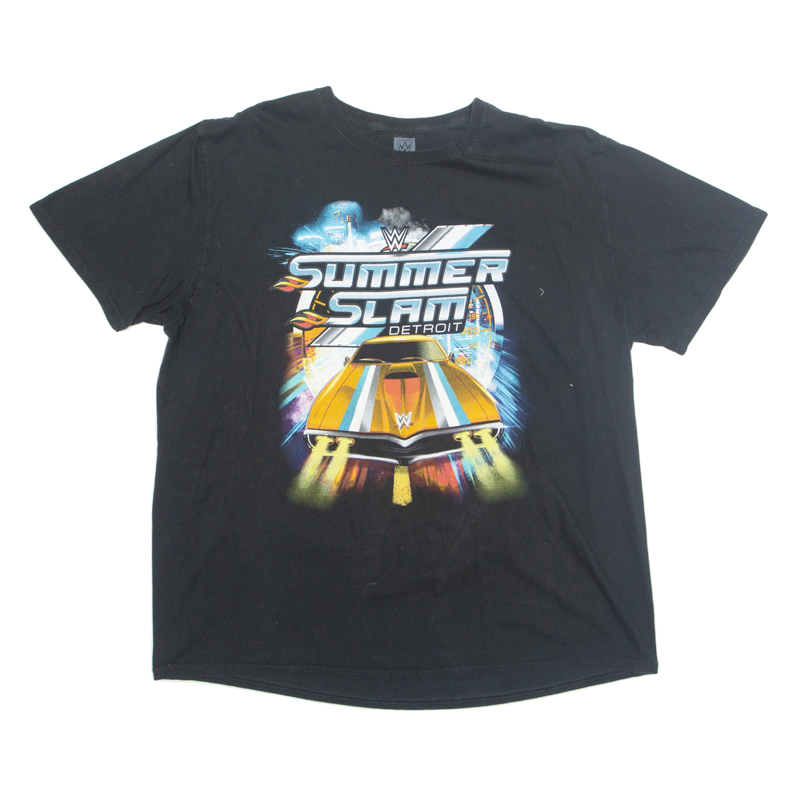 WWE Summer Slam Mens T-Shirt Black XL Refurbished - N/A refurbished available on Cerqular