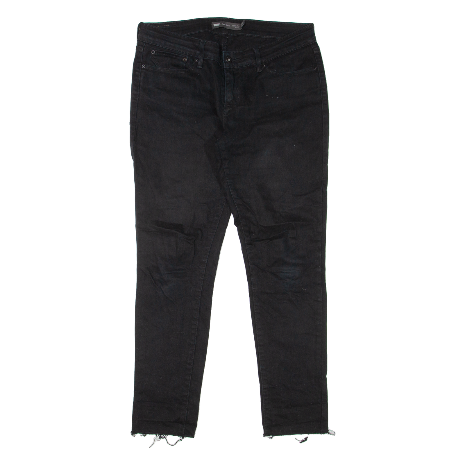 LEVI'S Modern Rise Womens Jeans Black Slim Skinny W32 L28 Refurbished - N/A refurbished available on Cerqular