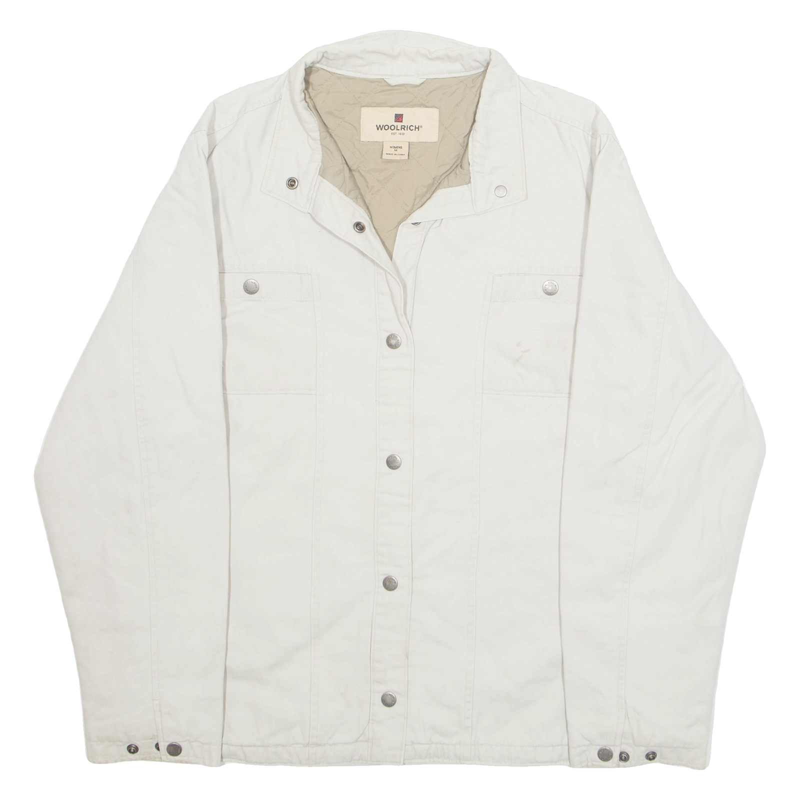 Buy WOOLRICH Womens Jacket Cream M Refurbished - $54.59 WOOLRICH Womens Jacket Cream M Refurbished - N/A refurbished available on Cerqular