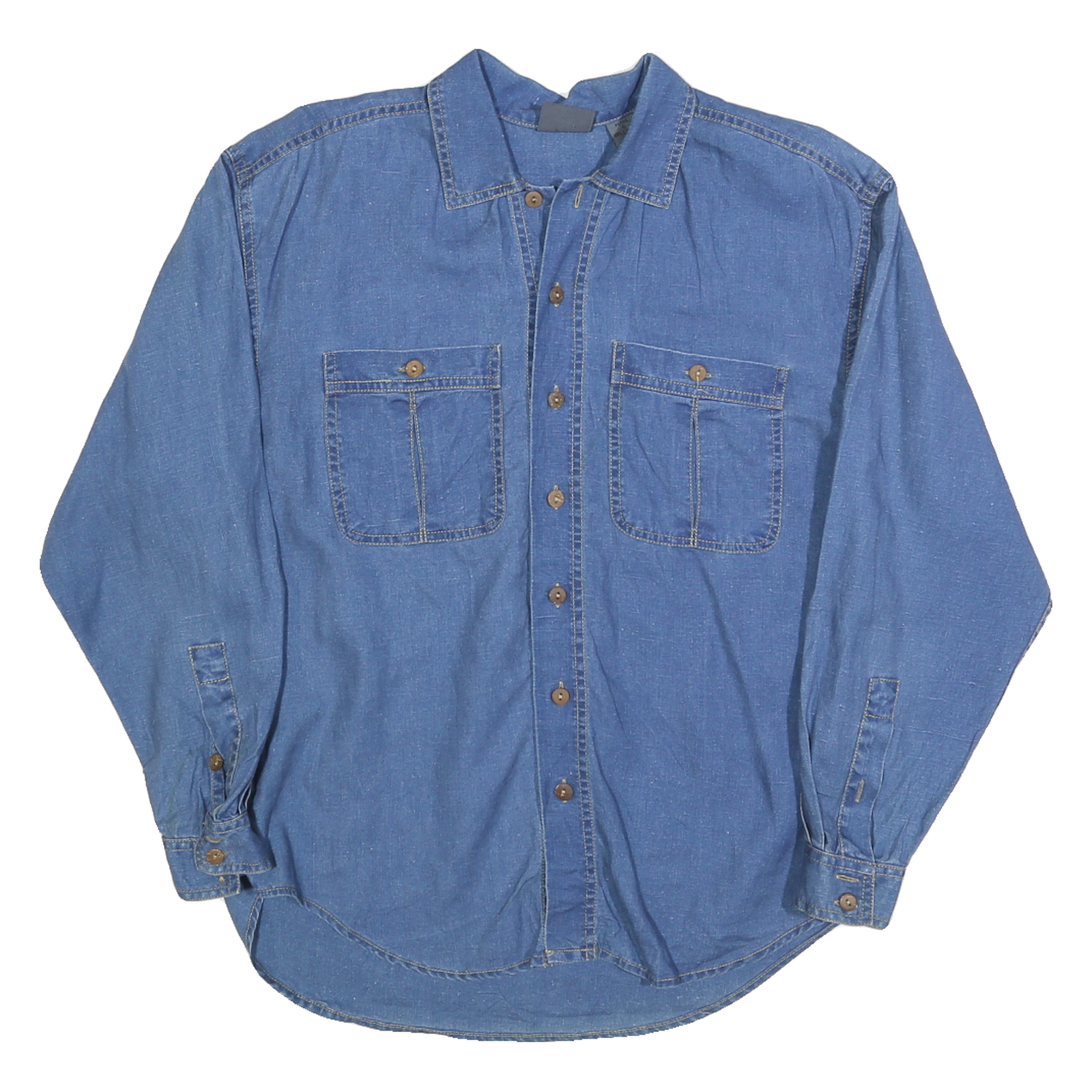 Buy LIZWEAR Womens Blue Linen Shirt S Casual Button Up Long Sleeve Refurbished - $19.49 LIZWEAR Womens Blue Linen Shirt S Casual Button Up Long Sleeve Refurbished - N/A refurbished available on Cerqular