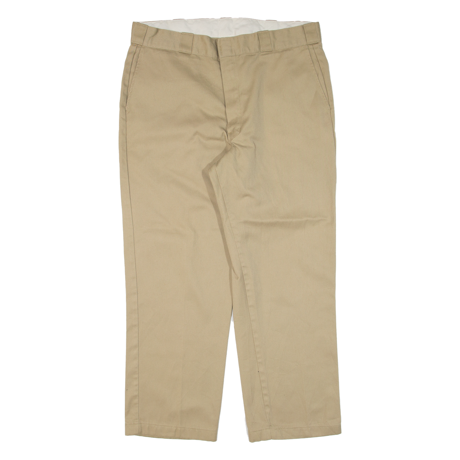 DICKIES Workwear Mens Trousers Beige Regular Straight W36 L27 Refurbished - N/A refurbished available on Cerqular