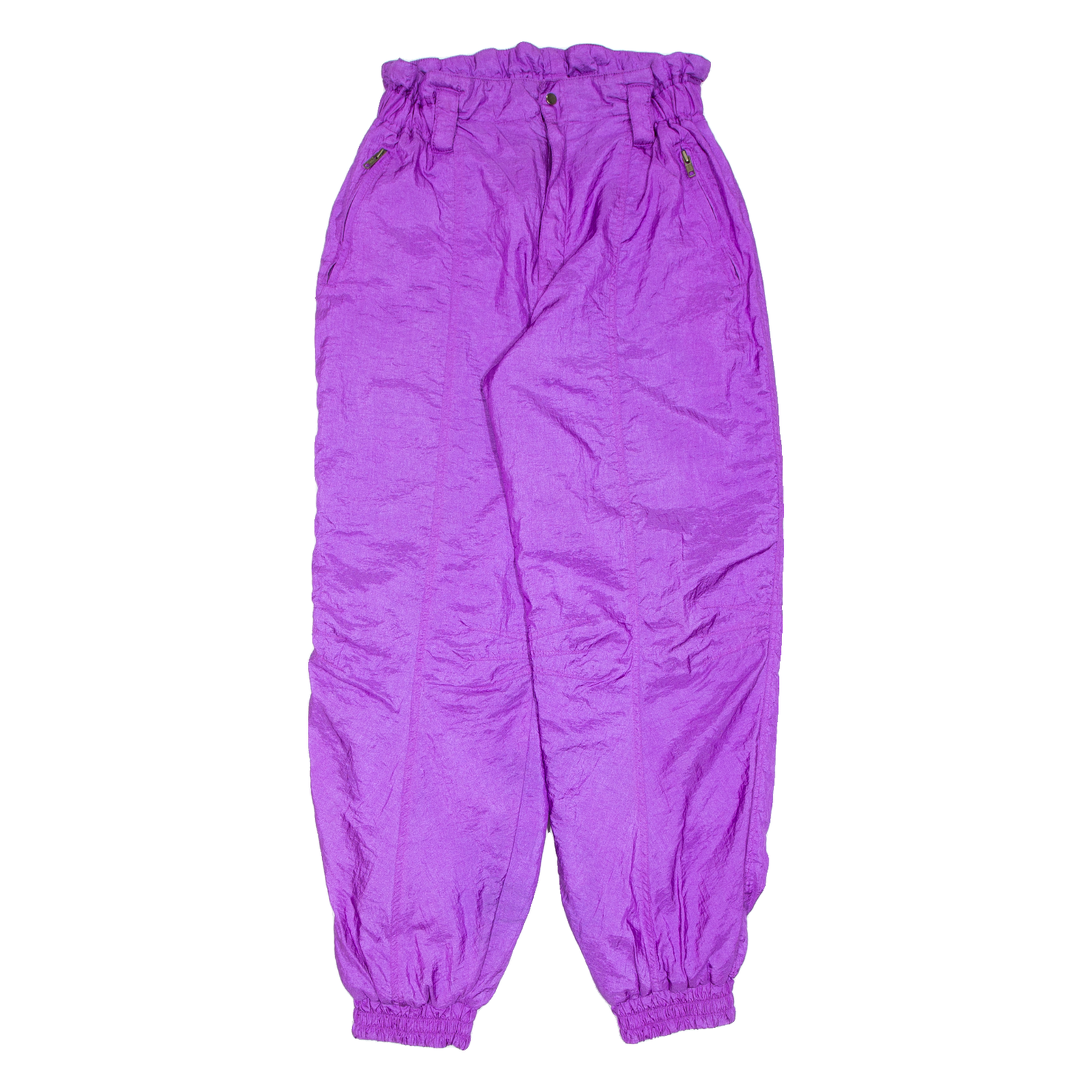 PLAY CREW Womens Snow Pants Purple Tapered L W28 L31 Refurbished - N/A refurbished available on Cerqular