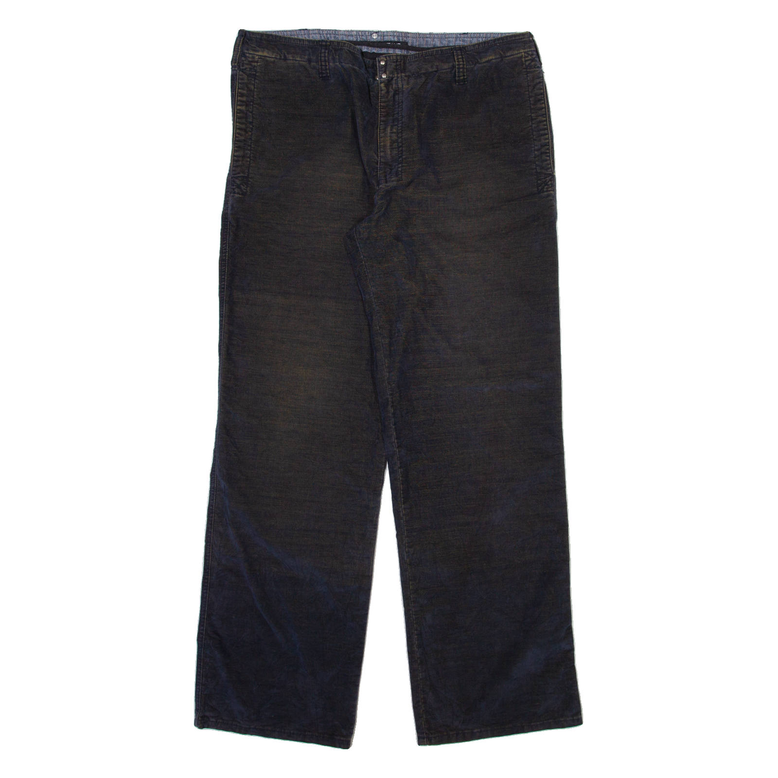 DKNY Mens Trousers Blue Regular Straight W36 L33 Refurbished - N/A refurbished available on Cerqular