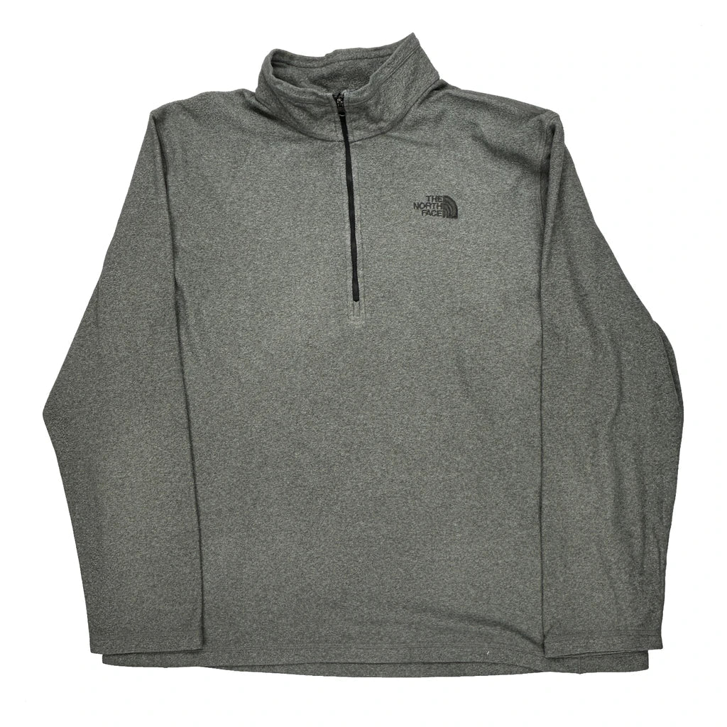 The North Face Fleece - XL Grey Polyester Refurbished - Thrifted (note: this is a term often used to describe second- refurbished available on Cerqular