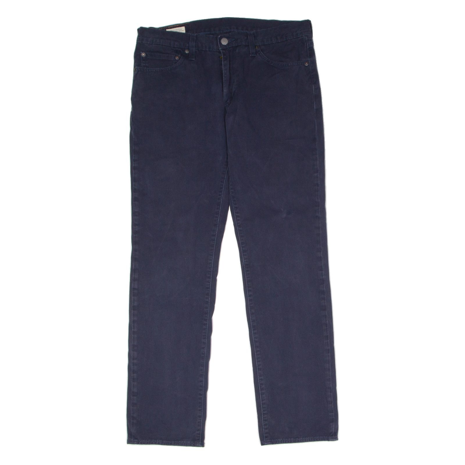 LEVI'S 511 BIG E Mens Twill Trousers Blue Slim Straight W32 L32 Refurbished - N/A refurbished available on Cerqular