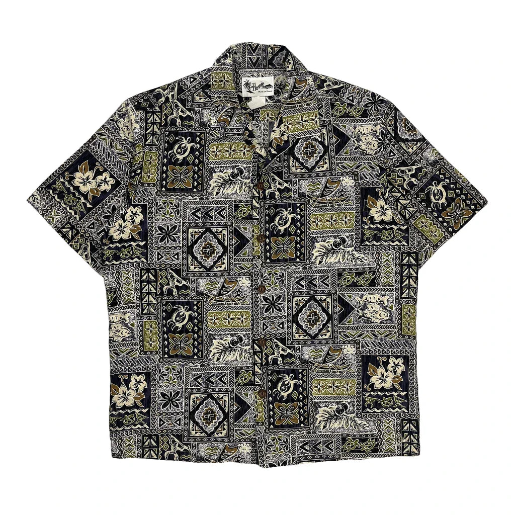 Howie Hawaiian Shirt - Small Multicoloured Cotton Refurbished - Thrifted (note: this is a term often used to describe second- refurbished available on Cerqular