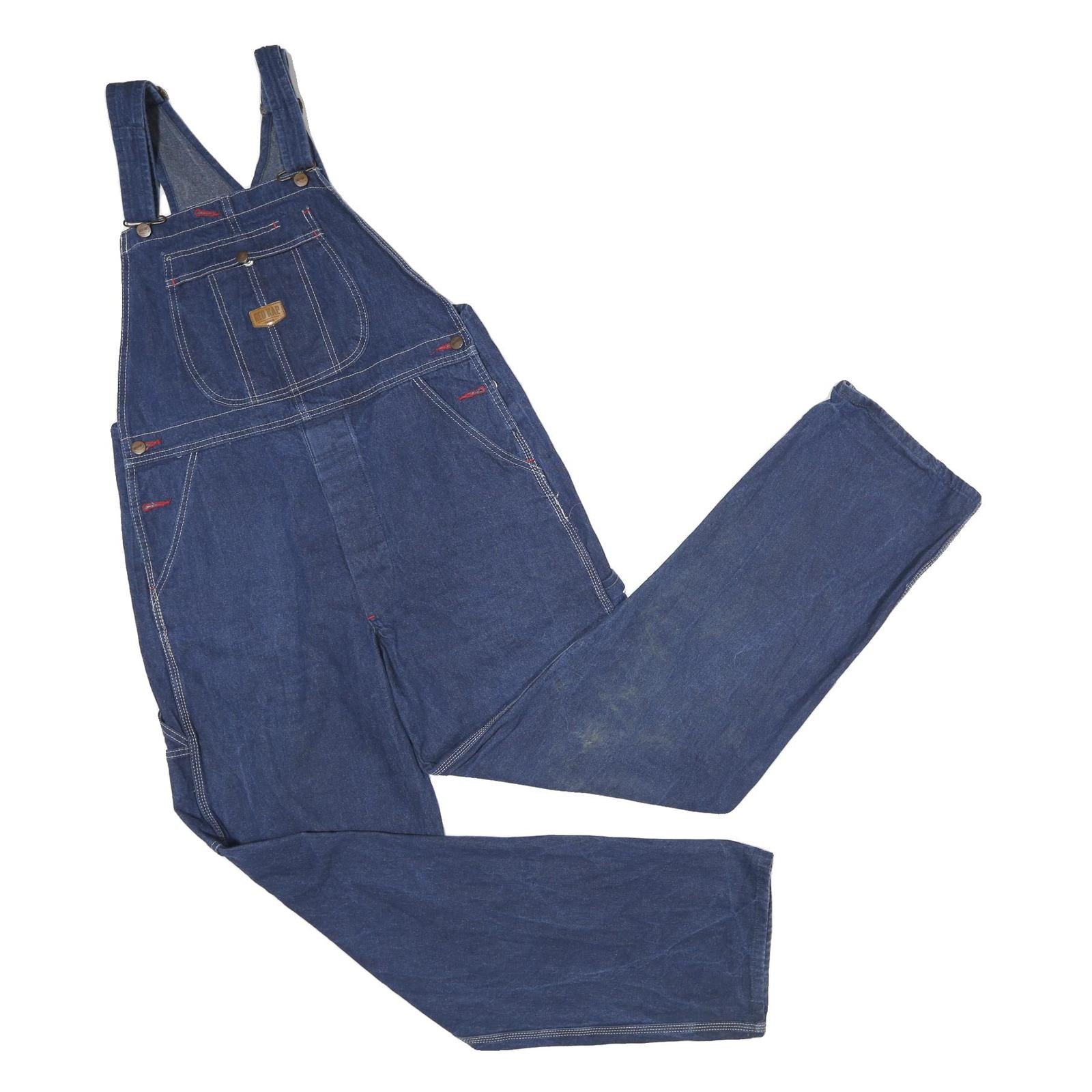 Buy RED KAP Mens Blue Cotton Dungarees Regular Fit Denim L W36 L36 Workwear Refurbished - $50.69 RED KAP Mens Blue Cotton Dungarees Regular Fit Denim L W36 L36 Workwear Refurbished - N/A refurbished available on Cerqular