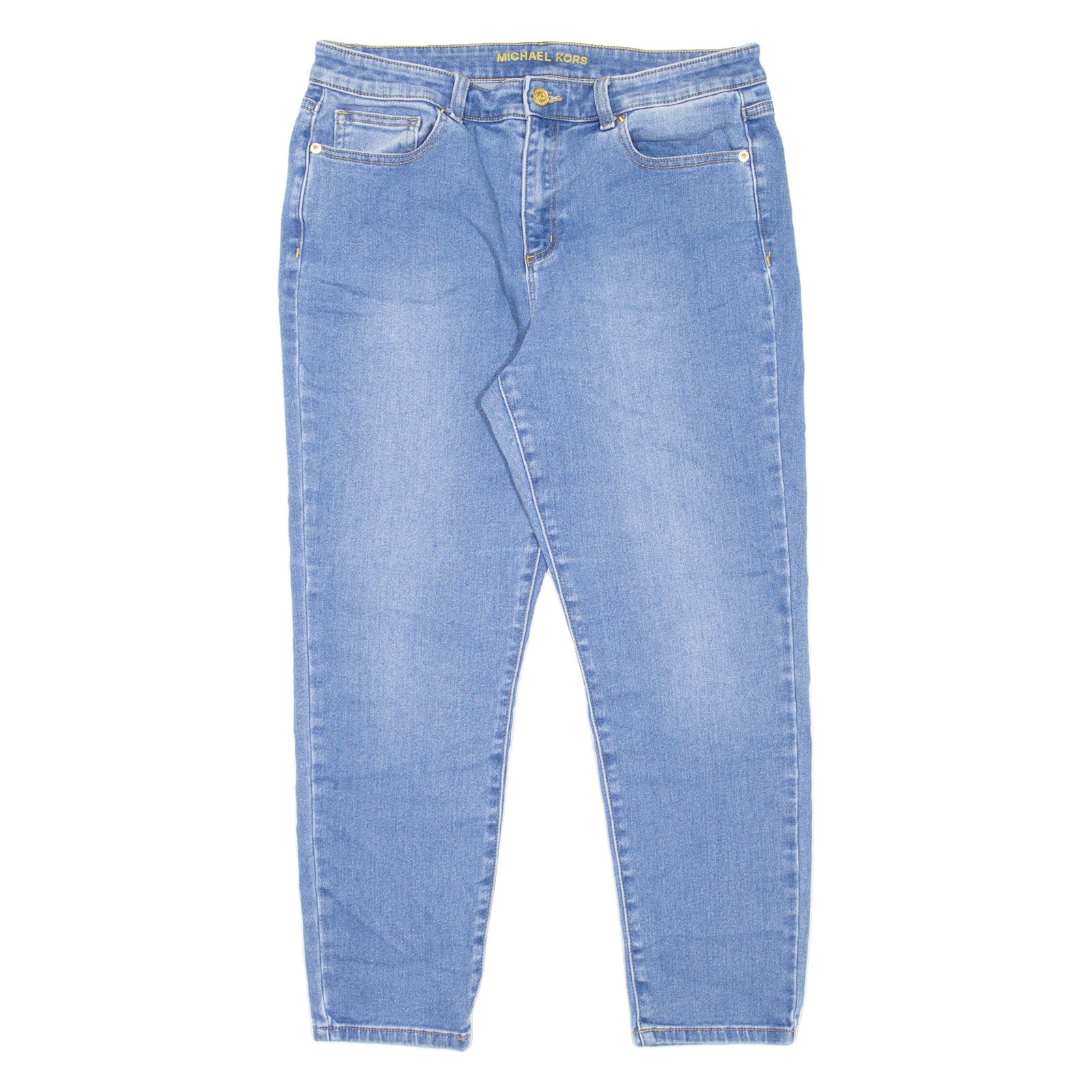 MICHAEL KORS Womens Jeans Blue Slim Skinny W32 L25 Refurbished - N/A refurbished available on Cerqular