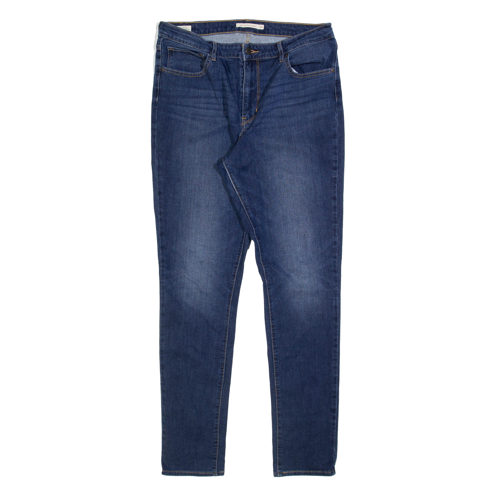 LEVI'S 721 Big E Womens Jeans Blue Slim Skinny W32 L32 Refurbished - N/A refurbished available on Cerqular