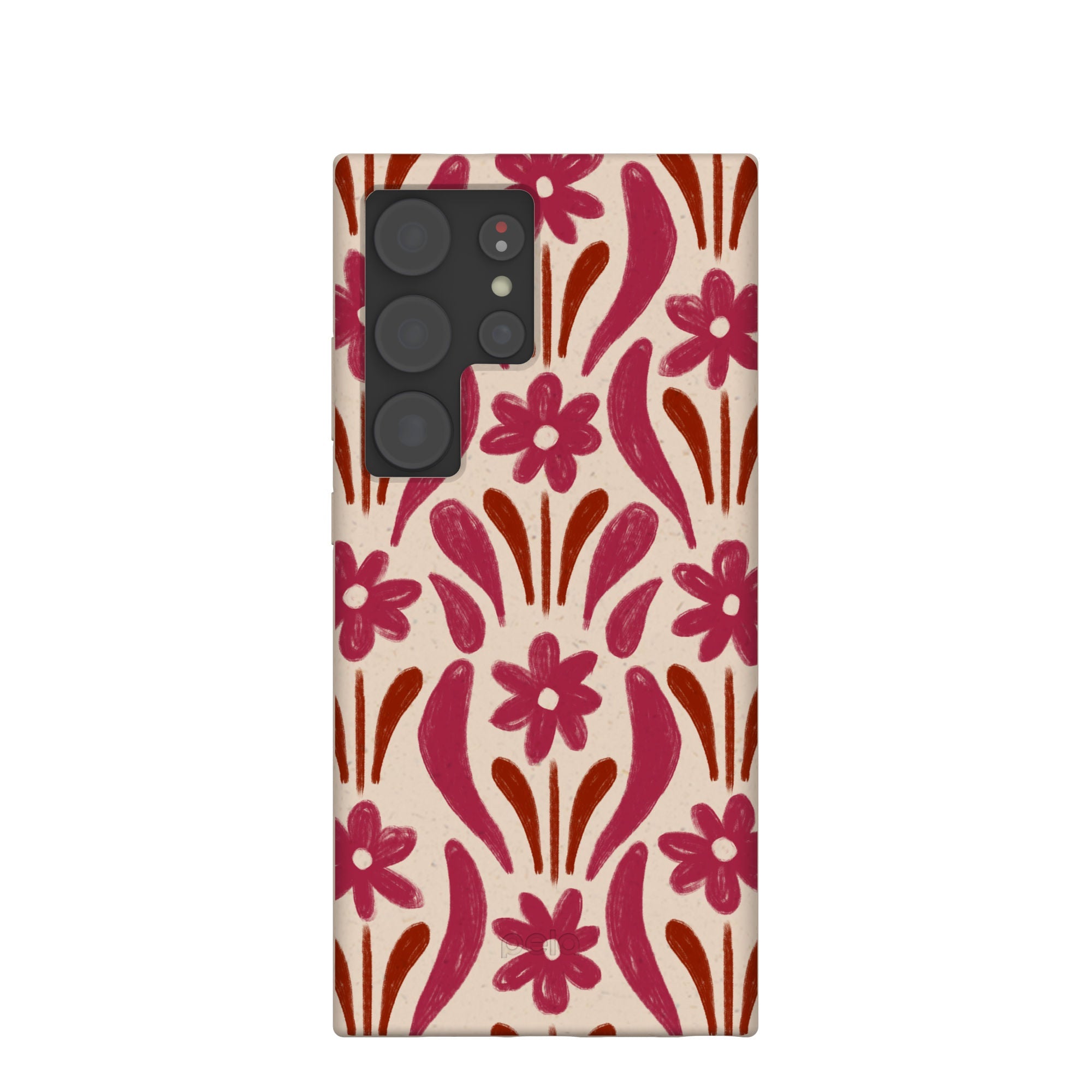 Seashell Flower Stack Samsung Galaxy S24 Ultra Case Refurbished - Pela Case refurbished available on Cerqular