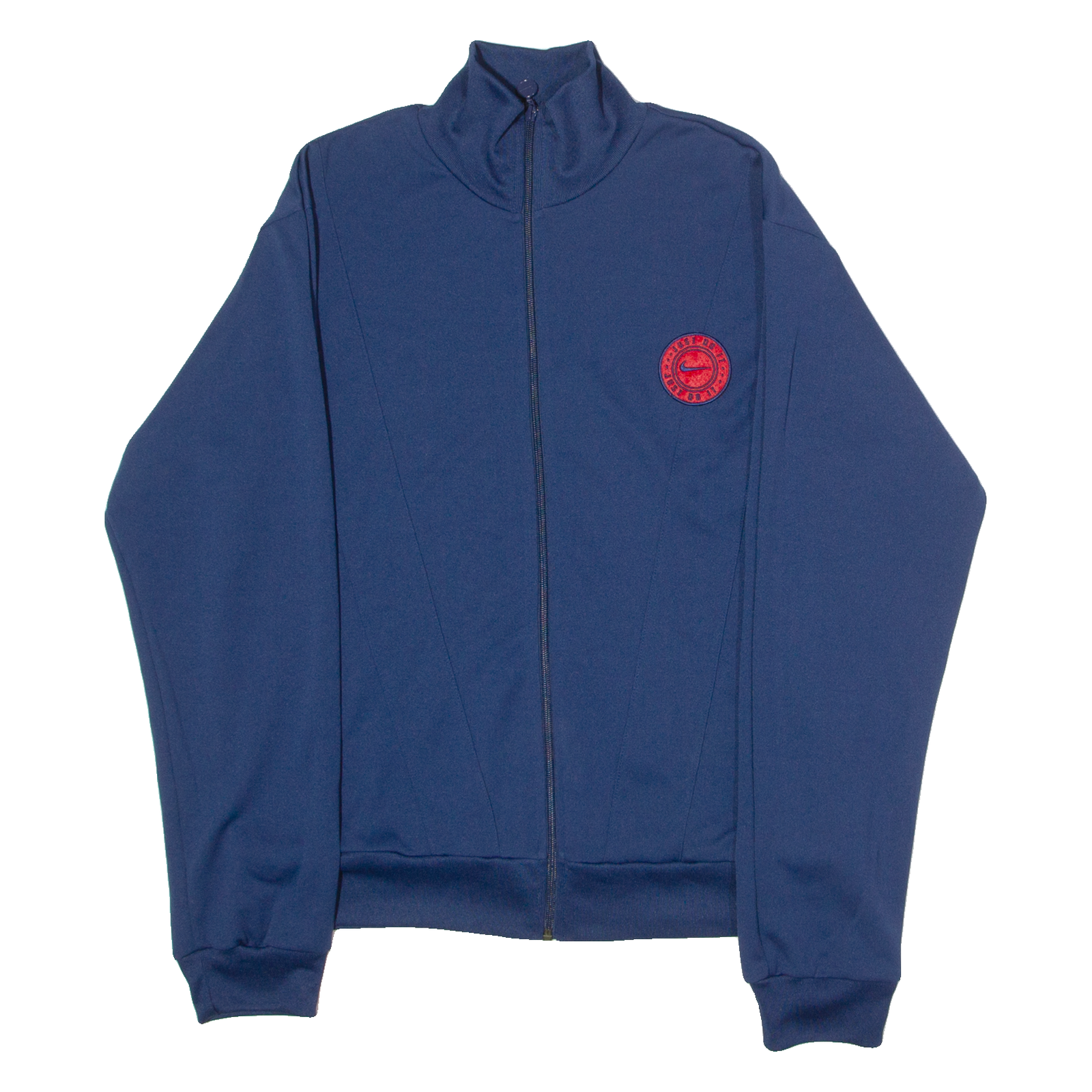 NIKE Just Do It. Mens Track Jacket Blue L Refurbished - N/A refurbished available on Cerqular