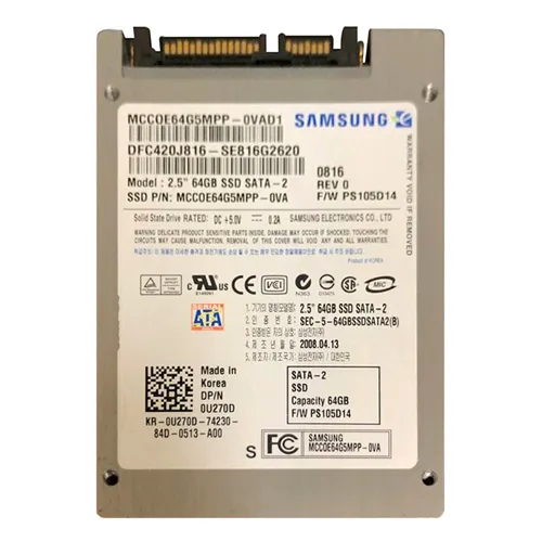 Dell U270D | 64GB Multi-Level Cell SATA 3Gb/s 2.5-Inch Solid State Drive Refurbished - Dell refurbished available on Gotodirect
