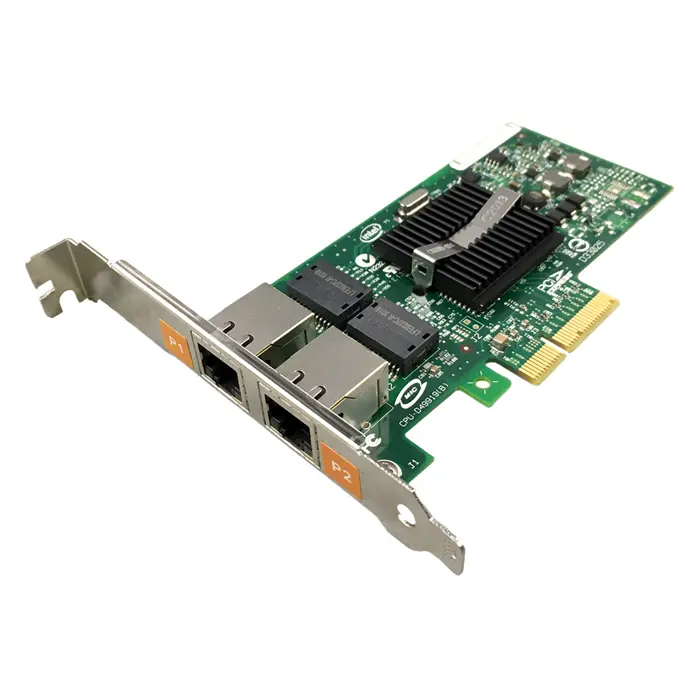 Intel D50868-005 | PRO/1000 PT 2-Ports 1Gb/s 1000Base-T PCI Express x4 Gigabit Ethernet Server Network Adapter Card Refurbished - Intel refurbished available on Gotodirect