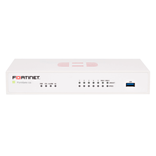 Fortinet FG-51E-B | FortiGate 50E Series 51E 5 x Ports RJ-45 + 2 x Ports RJ-45 WAN Desktop Network Security/Firewall Appliance Refurbished - Fortinet refurbished available on Gotodirect
