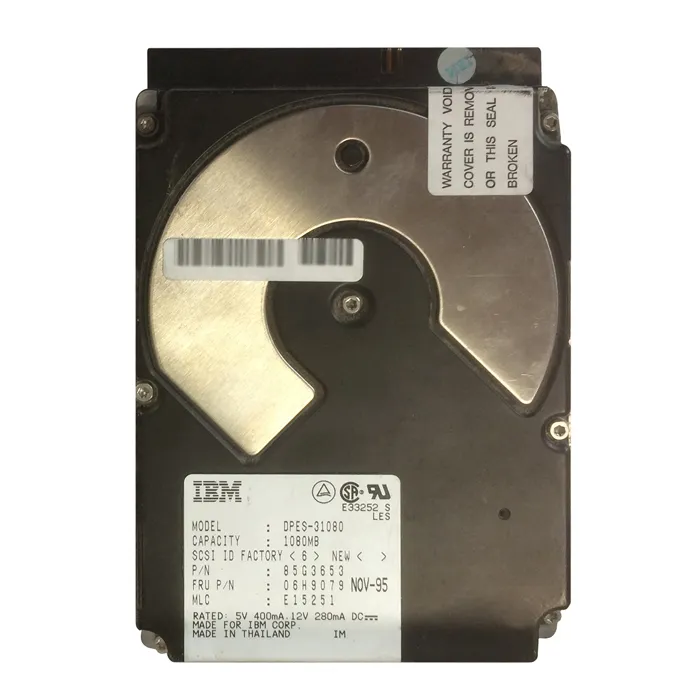 IBM 06H9079 | 1GB 5400RPM Fast SCSI 128KB Cache 3.5-Inch Hard Drive Refurbished -  refurbished available on Gotodirect