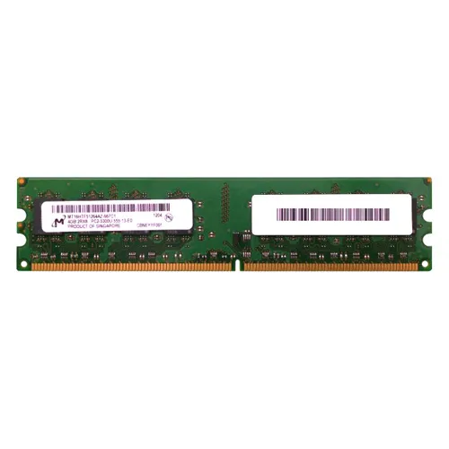 Micron MT16HTF51264AZ-667C1 | 4GB DDR2-667MHz PC2-5300 Non-ECC Unbuffered UDIMM CL5 2Rx8 1.8V 240-Pin Memory Module Refurbished -  refurbished available on Gotodirect