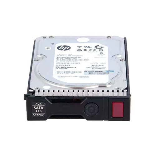 HP 657739-001 | 1TB 7200RPM SATA 6Gb/s Hot-Swappable 3.5-inch Midline Hard Drive for ProLiant Servers Refurbished - Hewlett-Packard (ou HP en abrégé) refurbished available on Gotodirect